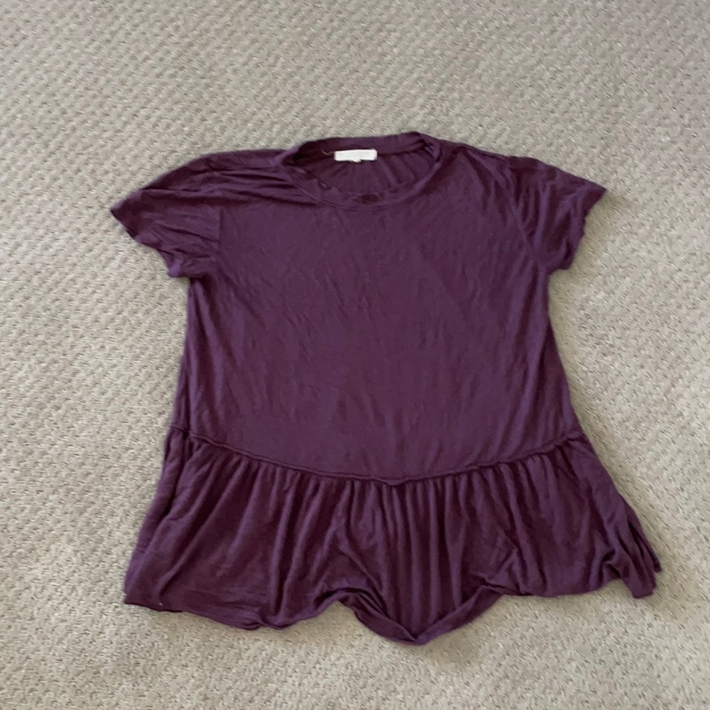 Urban Outfitters size large peplum shirt